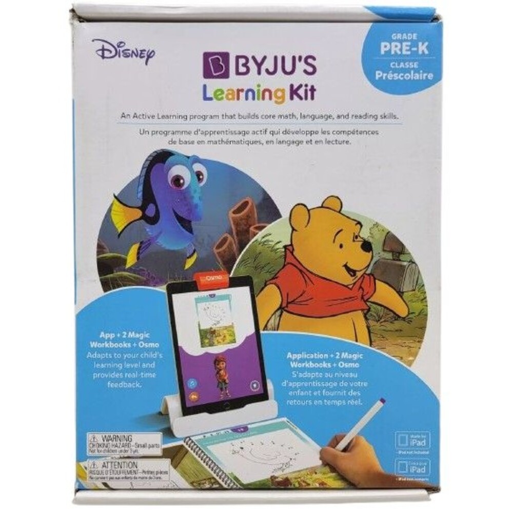 BYJUS Learning Kit: Disney Pre K Introductory Edition Preschool Workbooks, *New